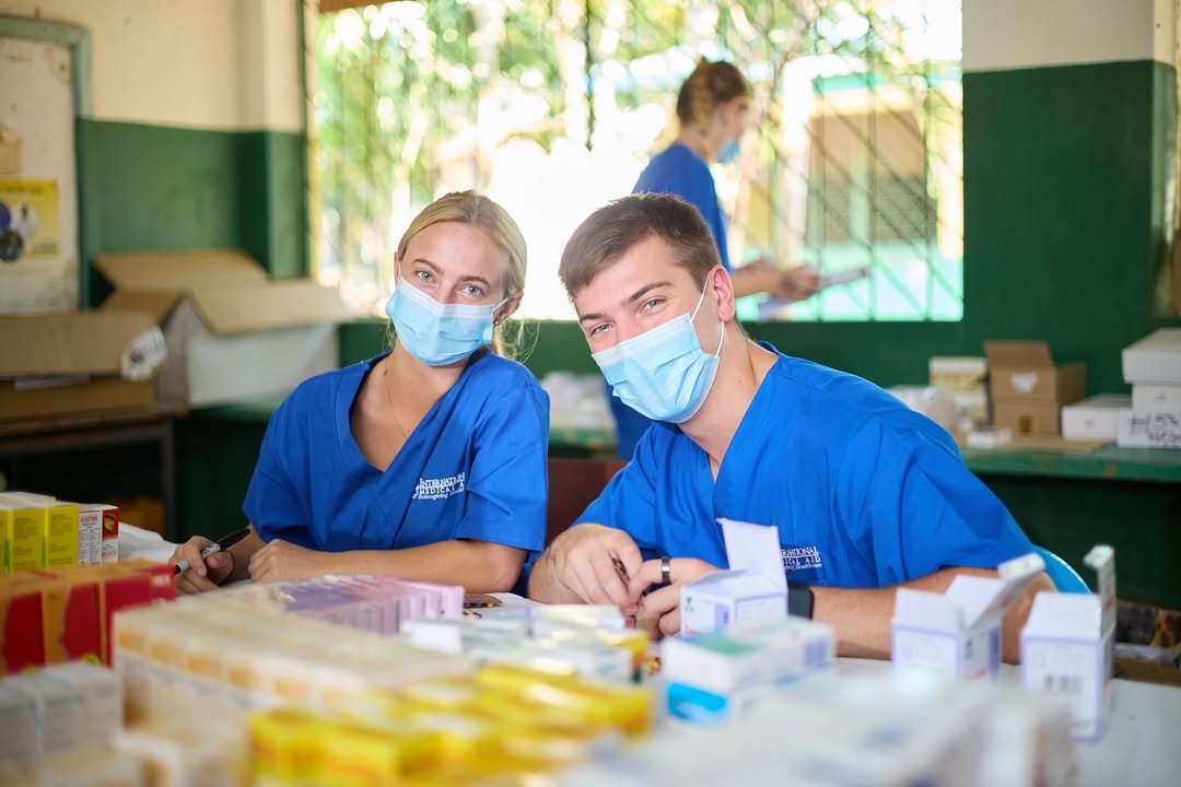 International Medical Aid Students Gaining Hands-on Healthcare Experience
